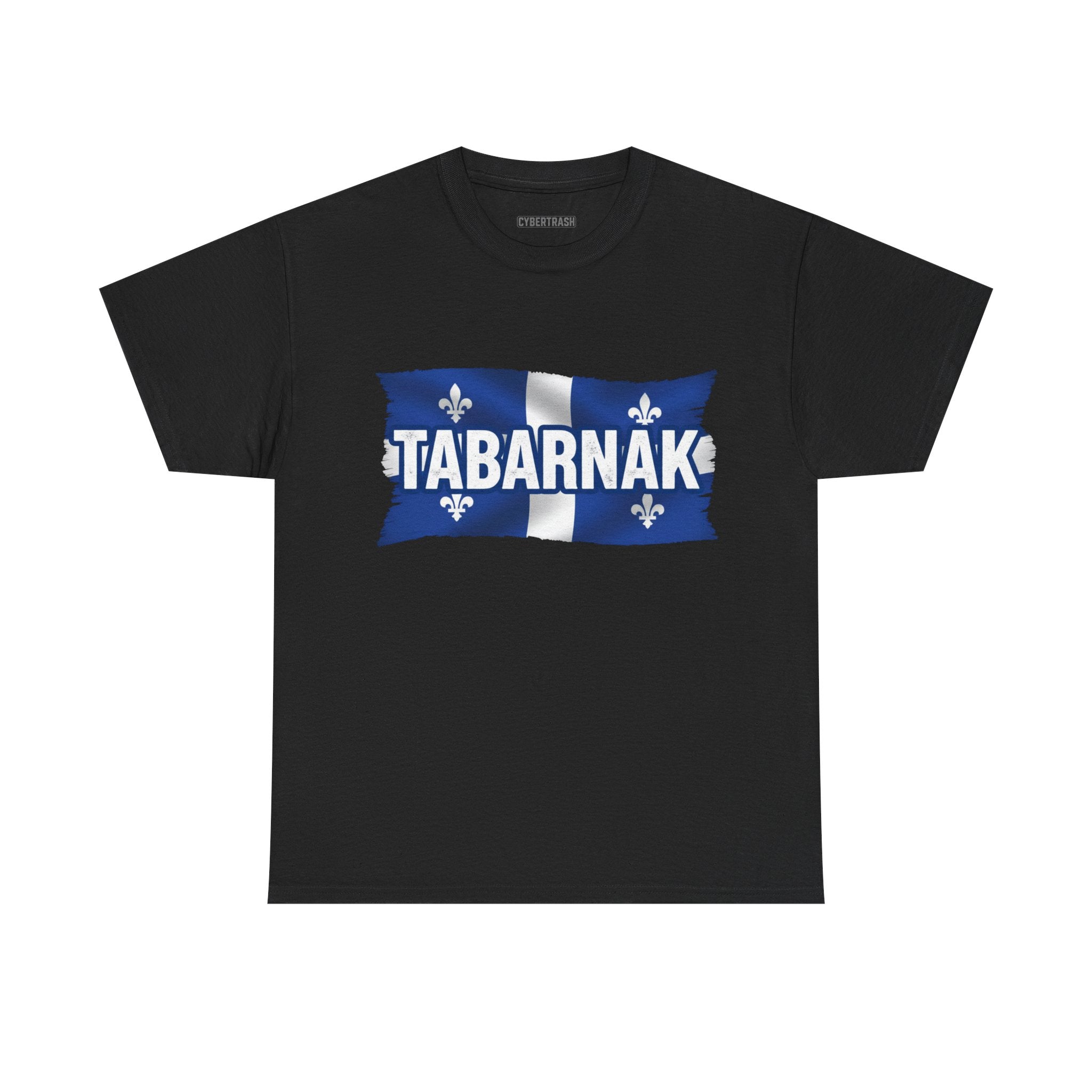 Tabarnak Quebec Flag Tee — Funny Quebecois Pride T-Shirt