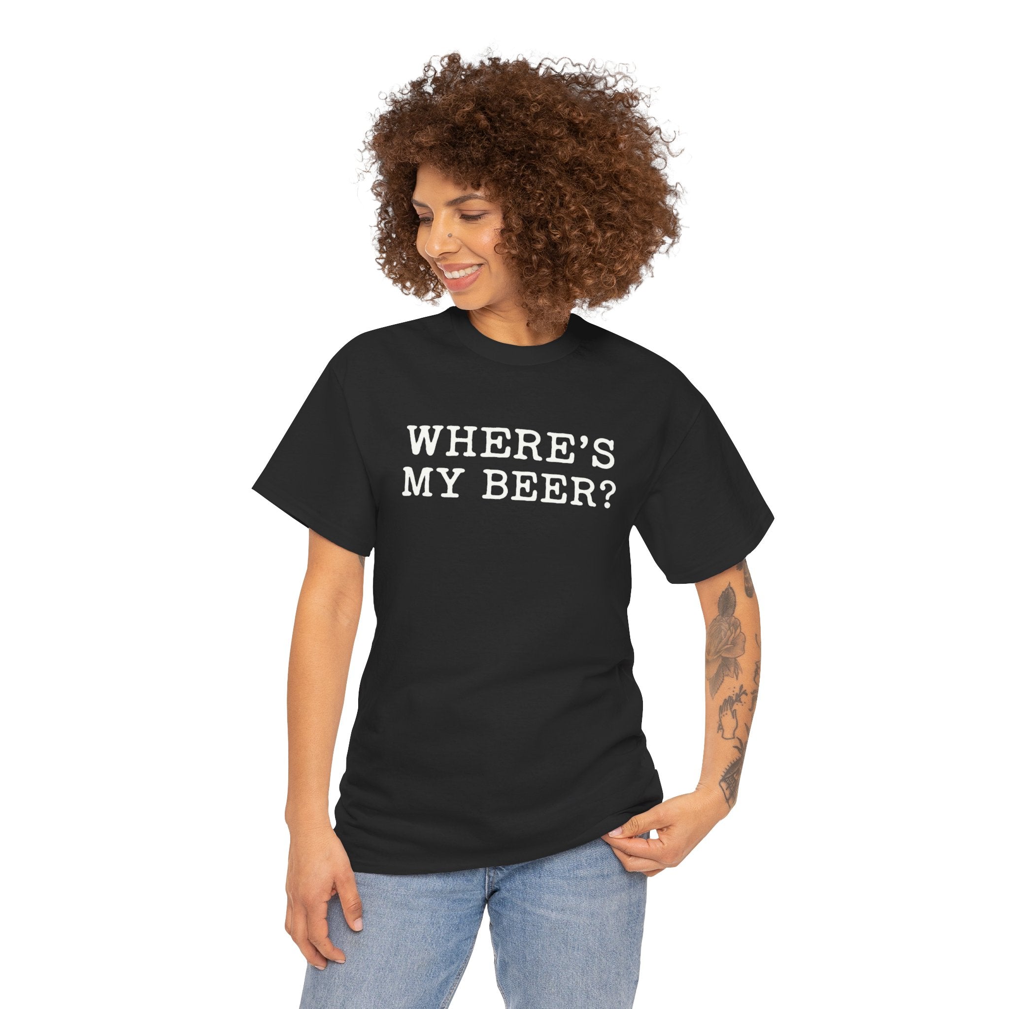 Funny Beer T Shirt Wheres My Beer | Beer Lover Gift | Craft Beer Tee | Drinking Buddy Shirt | Pub Crawl Outfit | Gift for Him