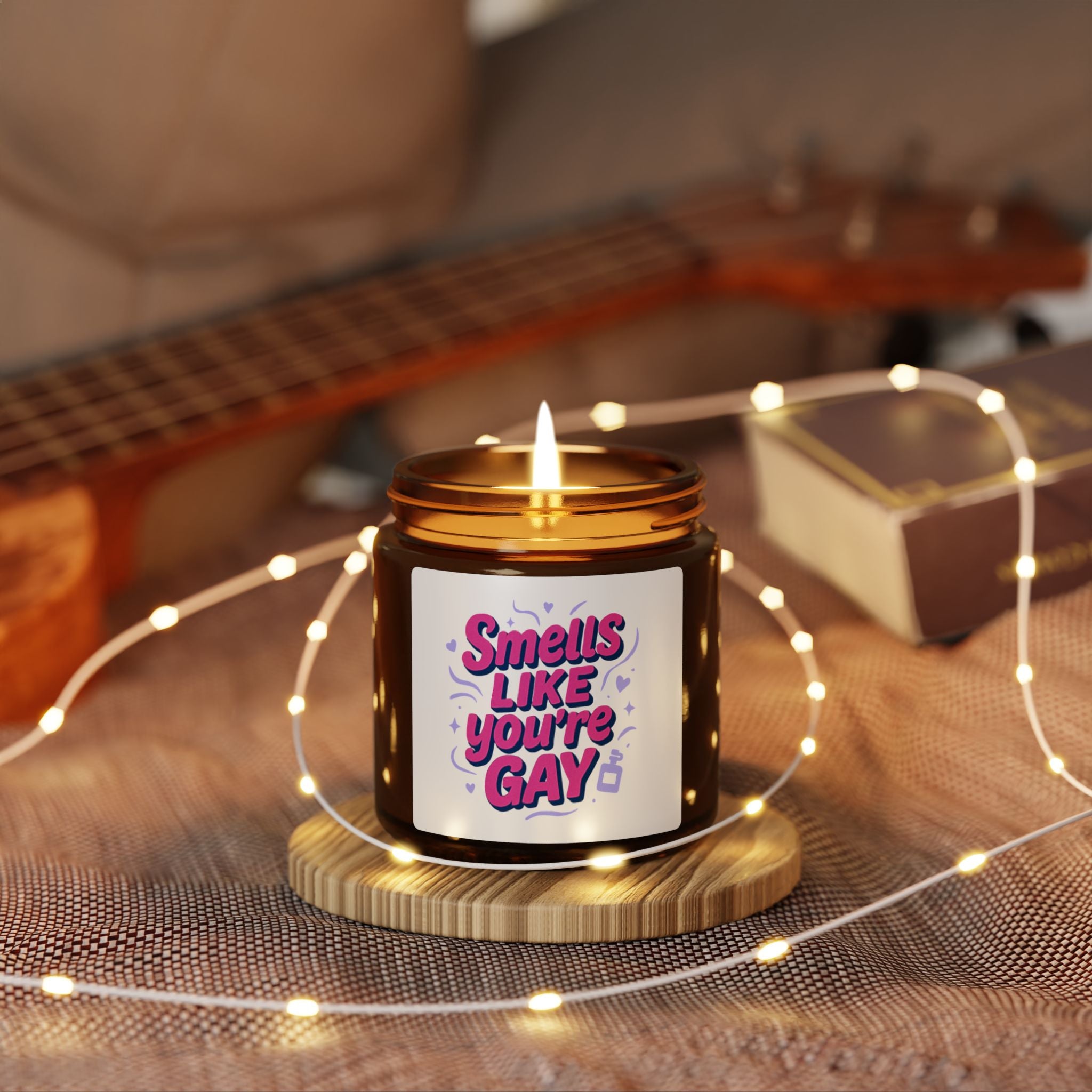 Rainbow Pride Scented Candle | Aromatherapy for the LGBTQ+ Community, Home Decor, Gifts for Friends, Celebration Candles, Relaxation